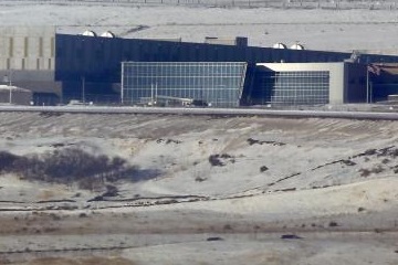 A National Security Agency (NSA) data gathering facility is seen in Bluffdale, about 25 miles (40 kms) south of Salt Lake City